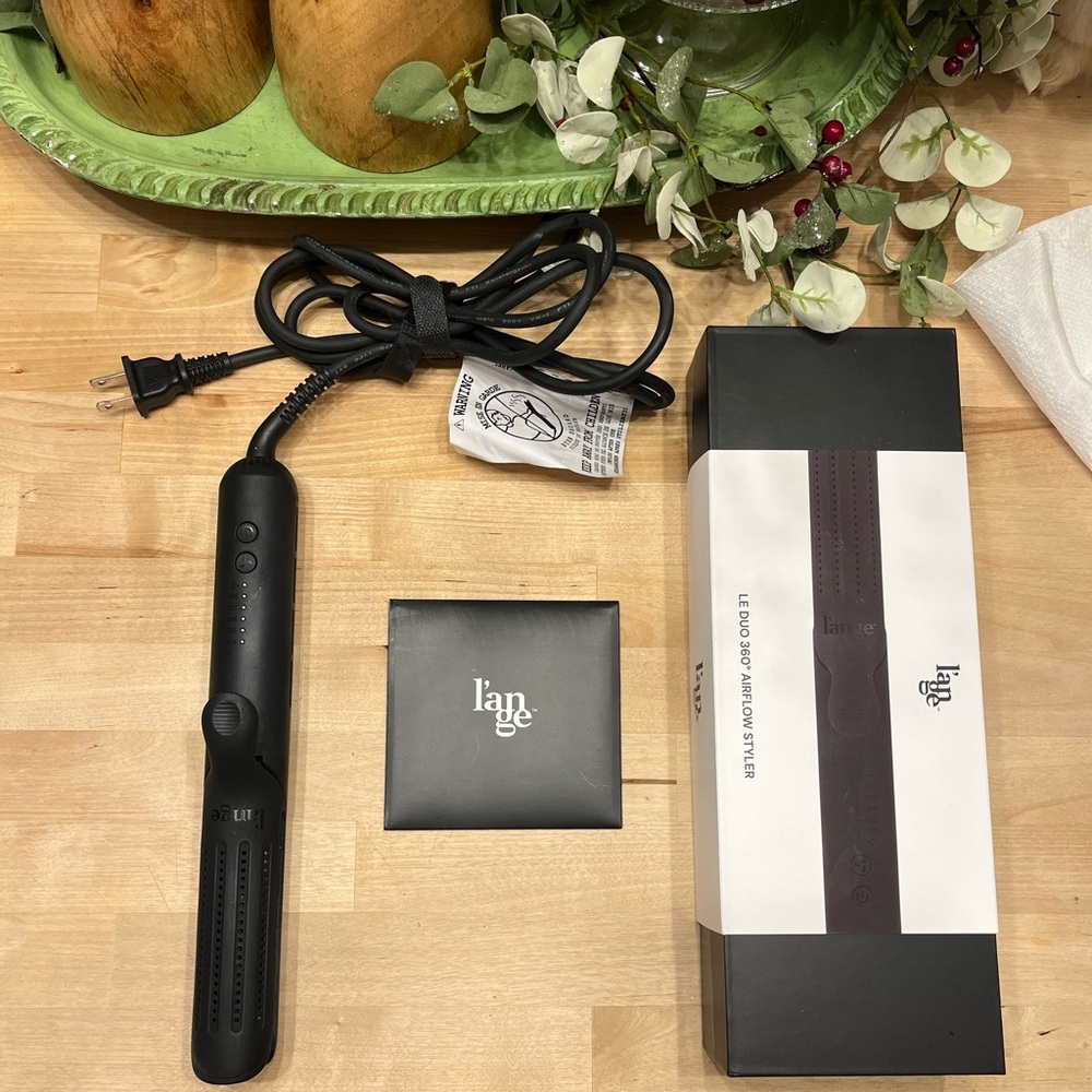 L'ANGE HAIR Le Duo 360° Airflow Styler. Black
